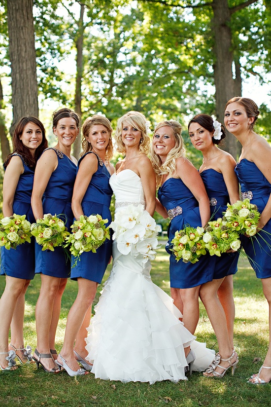 Blue And Red Bridesmaid Dresses : Always In Fashion For All Occasions