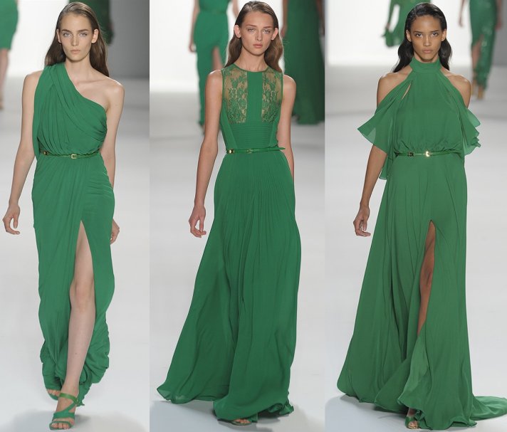 Elegant Emerald Green Dress And Online Fashion Review