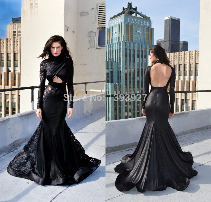 Long Sleeve Backless Mermaid Dress : How To Get Attention