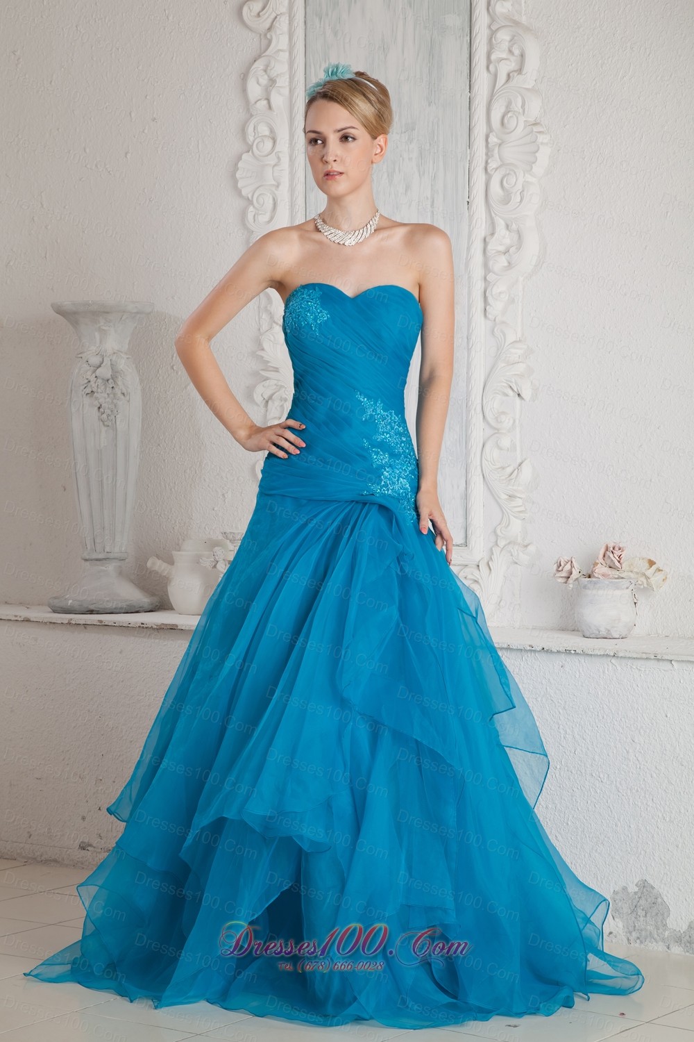 Prom Dresses Teal Color - Make You Look Like A Princess