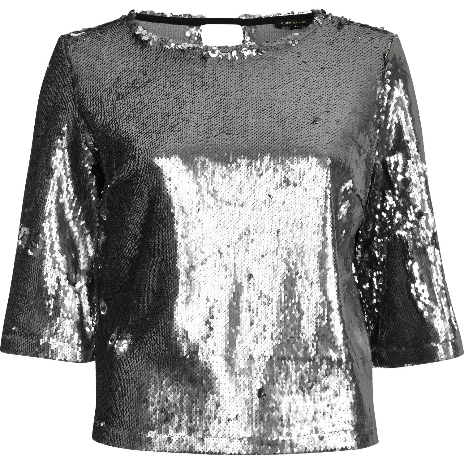 River Island Grey Sequin Dress : Special In 2017-2018