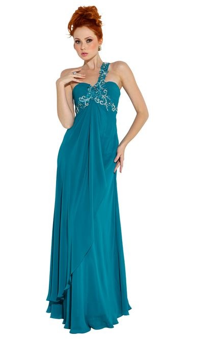 Teal Long Prom Dresses & Different Occasions