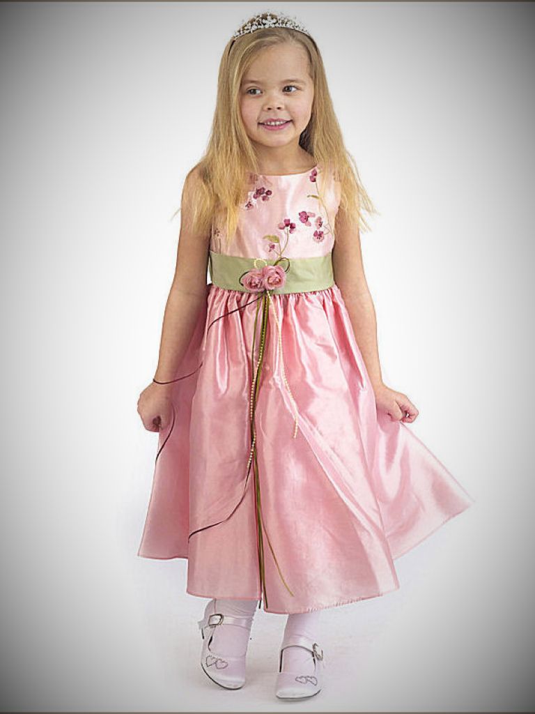 Dusky Pink Flower Girl Dress And Overview 2017