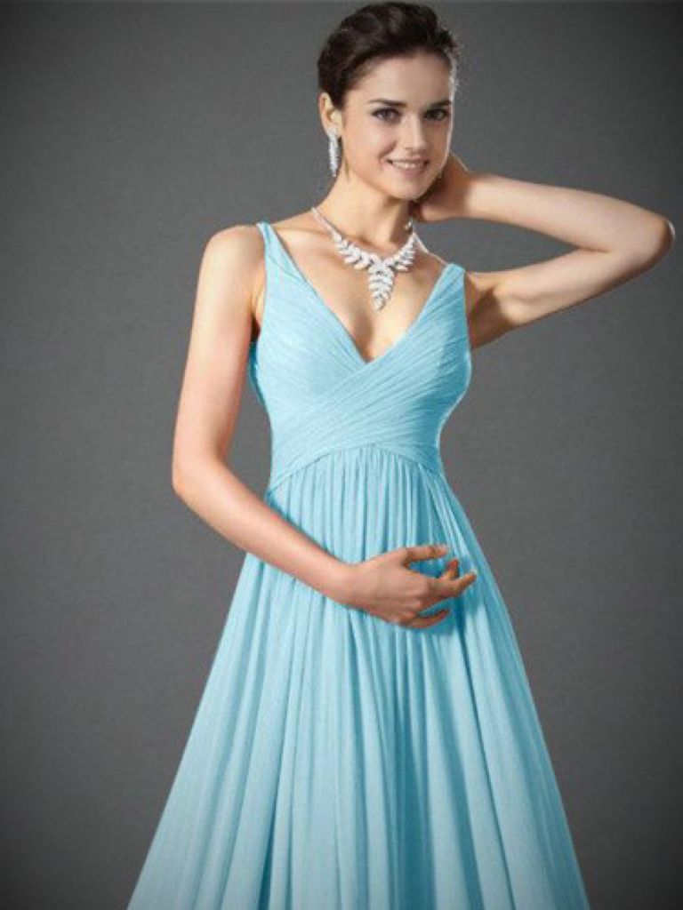 Pale Blue Maxi Dress Uk: Spring Style