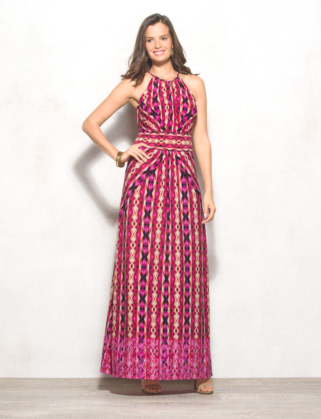 Abstract Maxi Dress : How To Get Attention