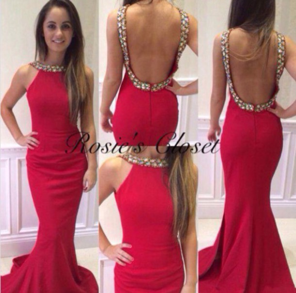 Backless Formal Dresses Cheap - Help You Stand Out
