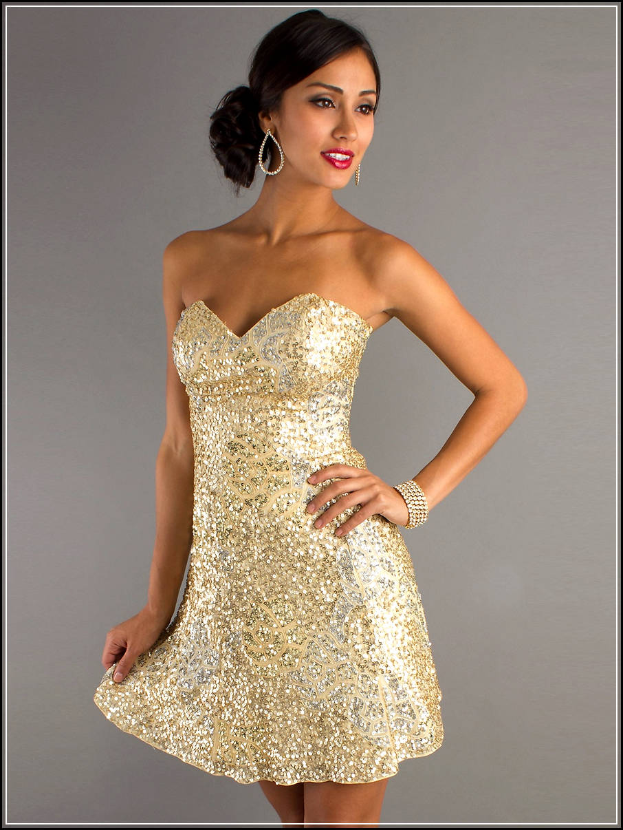 Beautiful Sequin Dresses - Spring Style