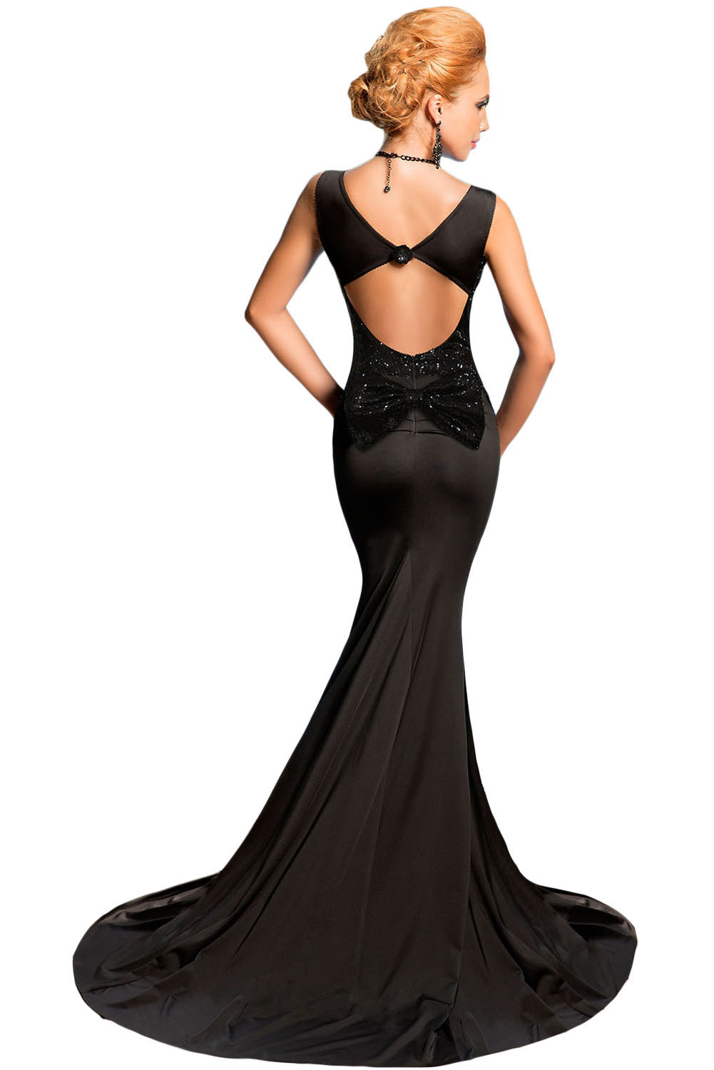 Black Backless Mermaid Prom Dress & Always In Style 2017-2018