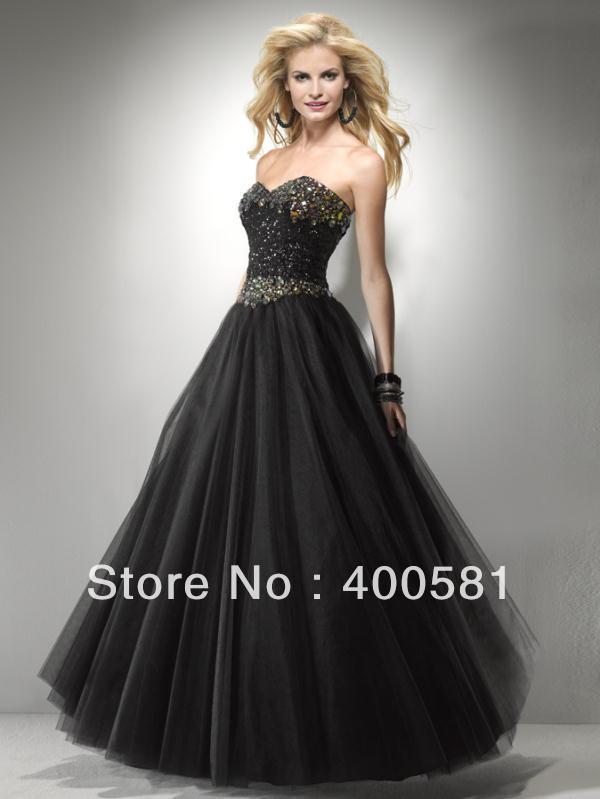 Black Sequin Ball Gown : 25+ Images 2017-2018