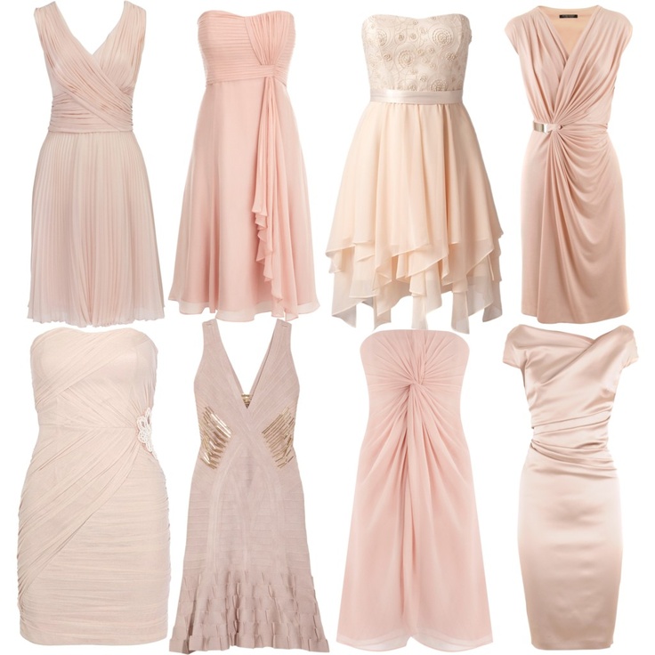 Blush Colored Dresses For Sale And How To Look Good 2017-2018