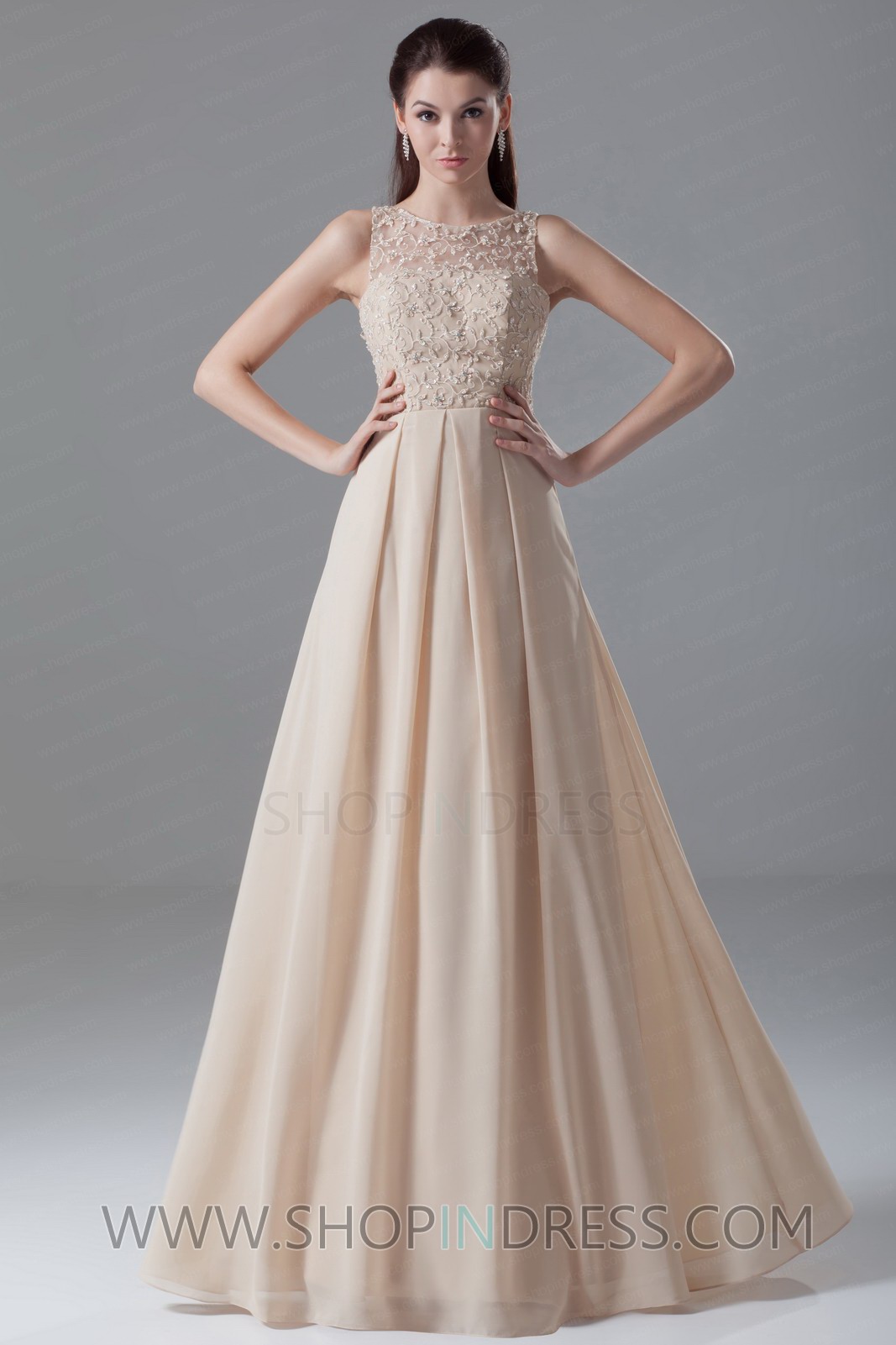 Champagne Cocktail Dress For Wedding - New Trend 2017-2018