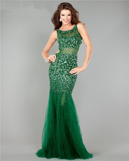 Emerald Mermaid Prom Dress And How To Look Good 2017-2018