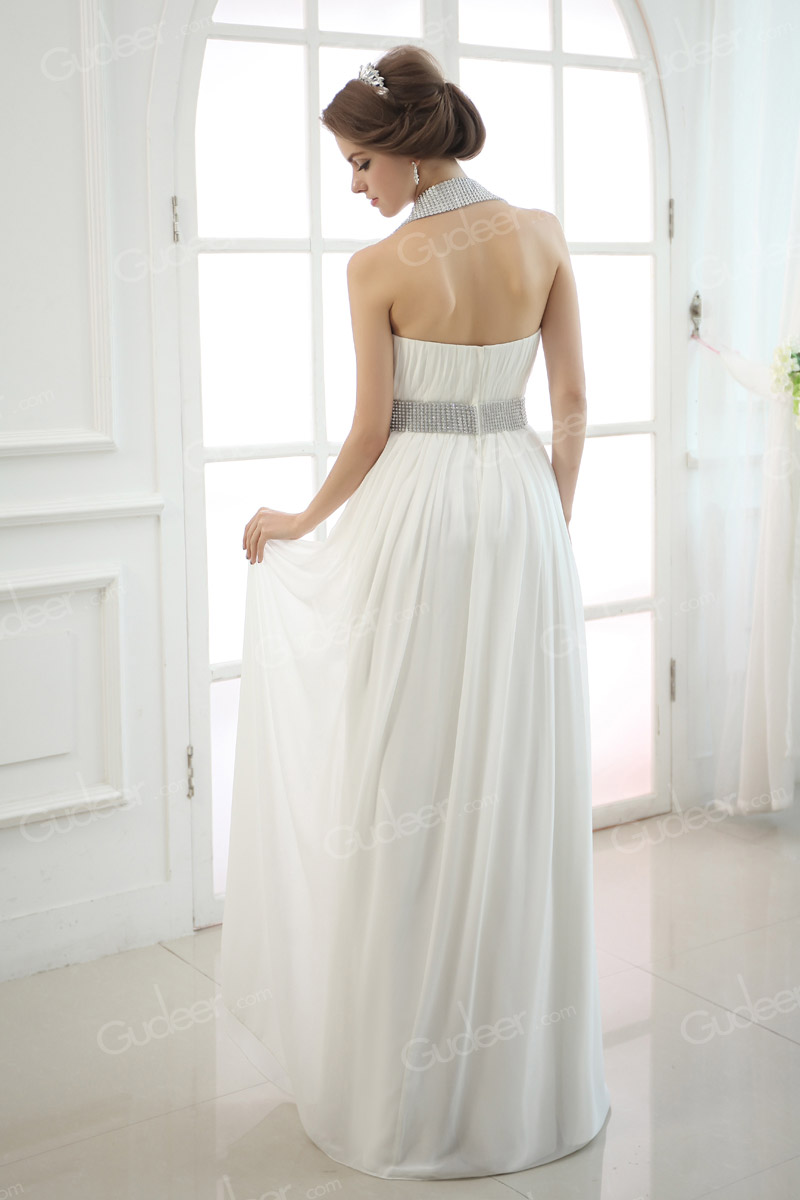 Floor Length Ivory Dress : How To Get Attention