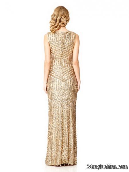Gold Sequin Dress Maxi & Look Like A Princess 2017