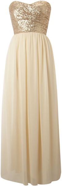 Gold Sequin Dress Maxi & Look Like A Princess 2017