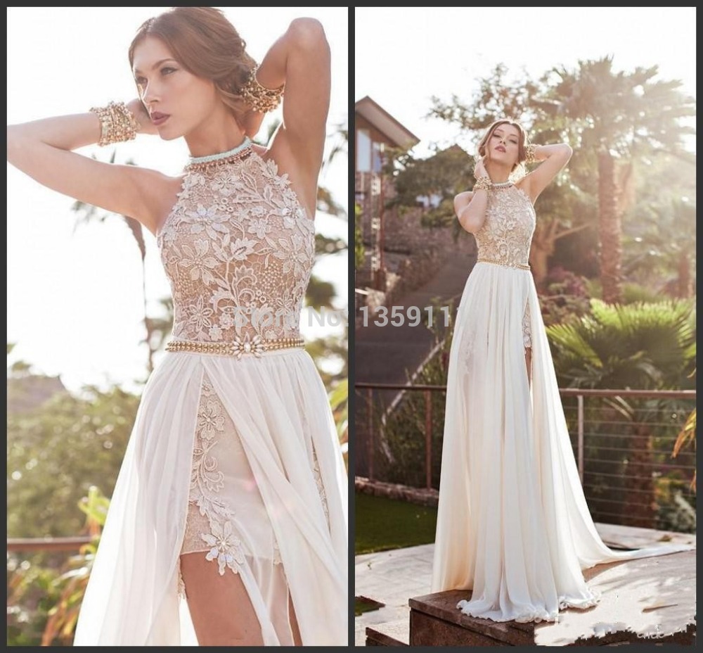 Halter Backless Prom Dress & Make Your Evening Special