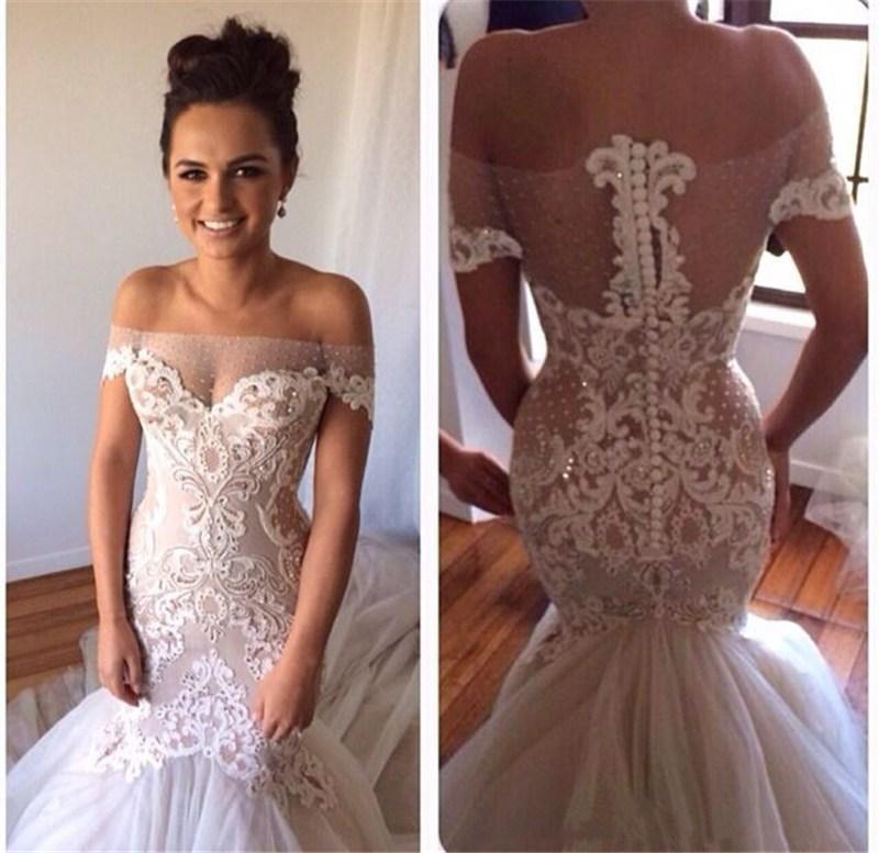 Lace Backless Mermaid Prom Dress - For Beautiful Ladies
