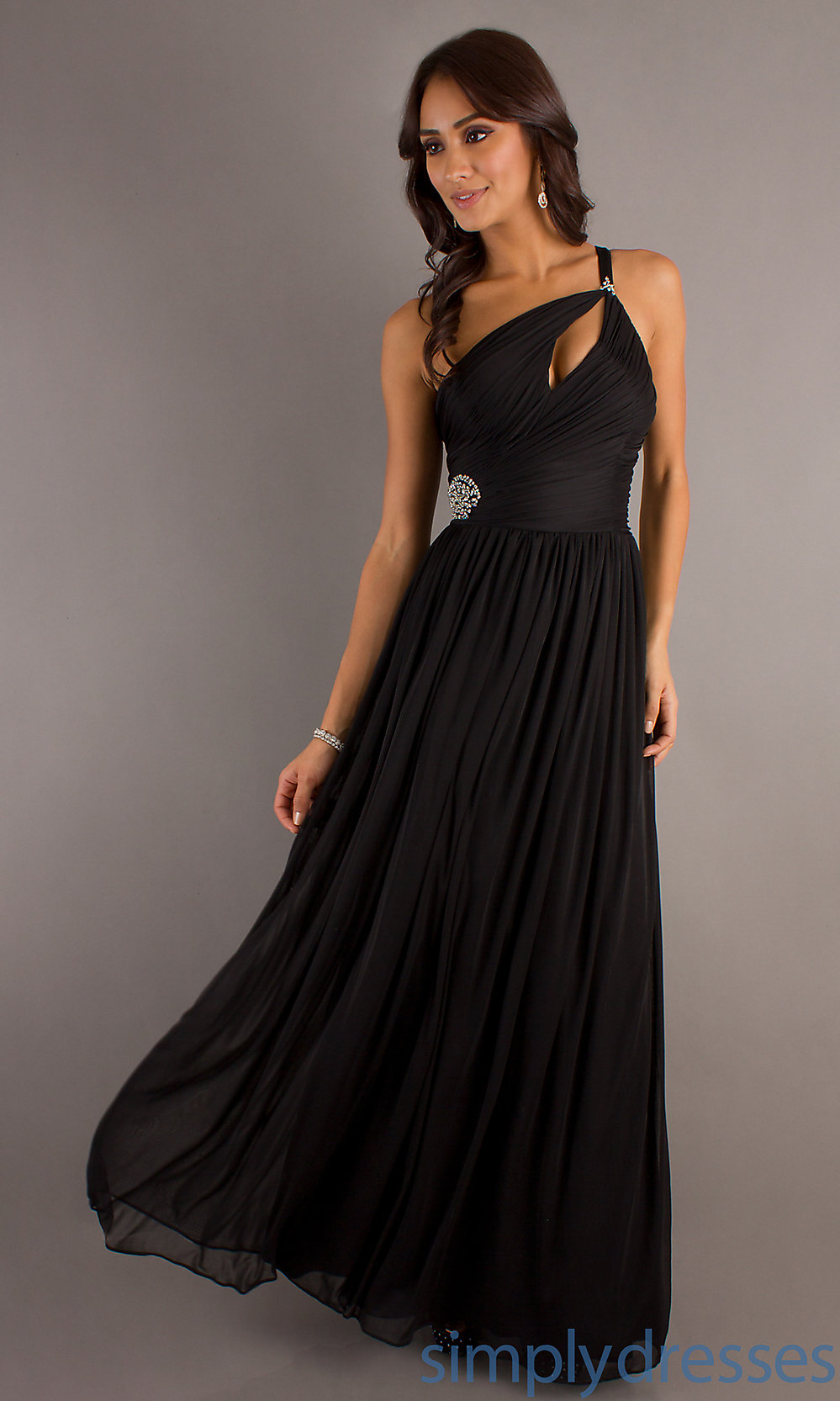 Long Black Elegant Evening Dresses – Make You Look Like A Princess ...