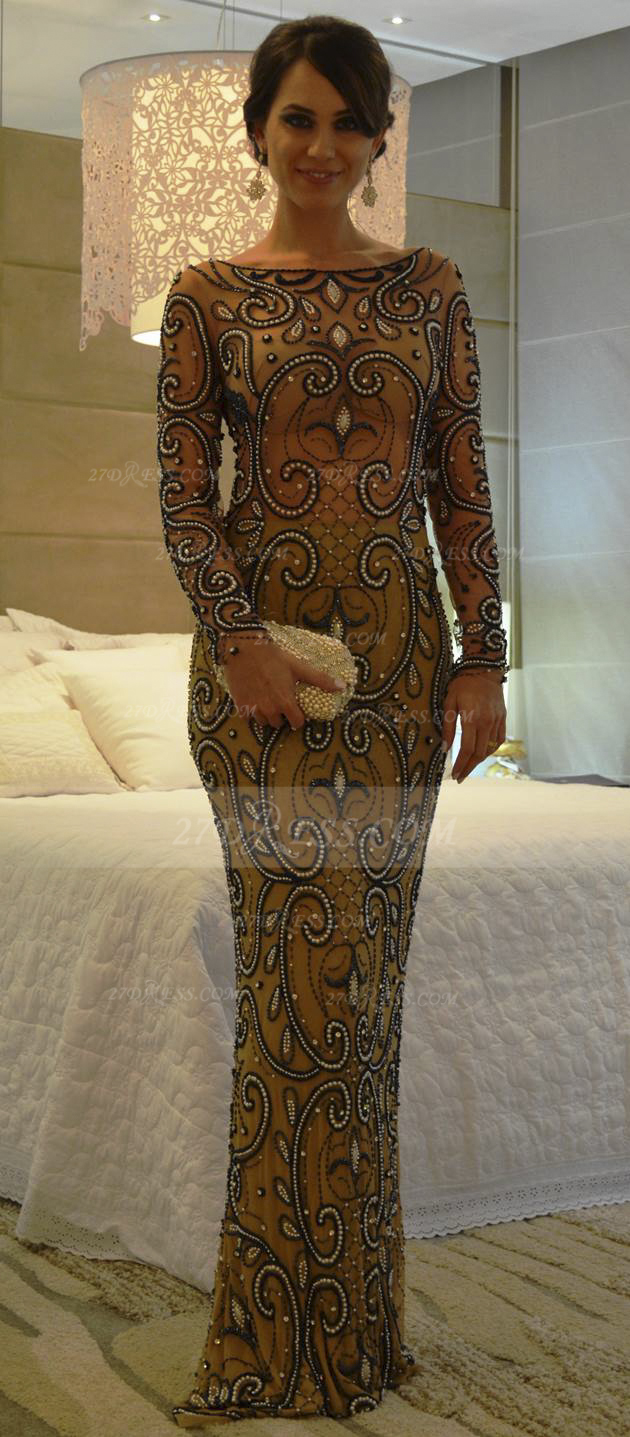 Long Sleeve Floor Length Sequin Dress : Best Choice