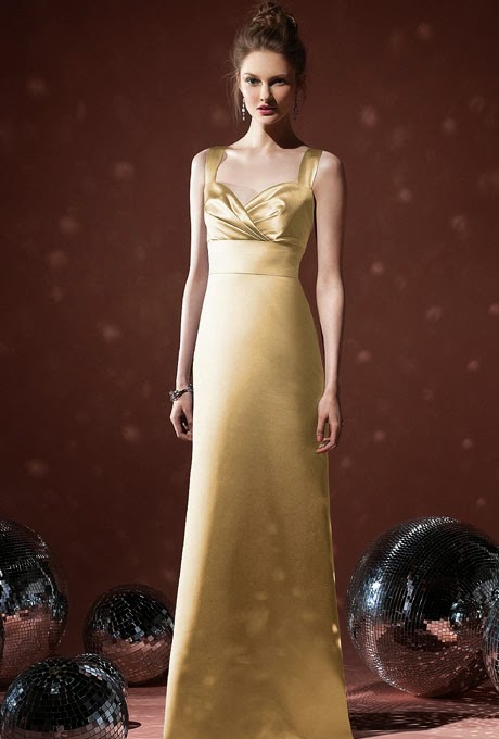 Metallic Gold Wedding Dress & Spring Style