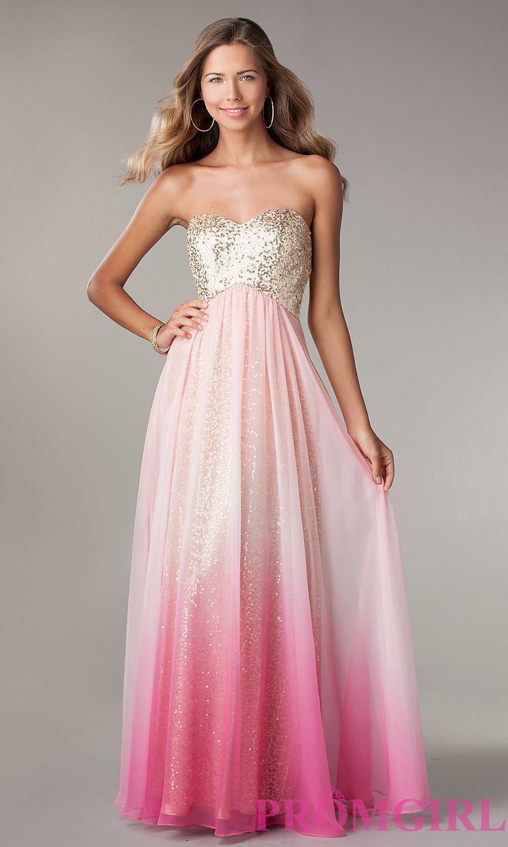 Pink And Gold Glitter Dress : Look Like A Princess 2017