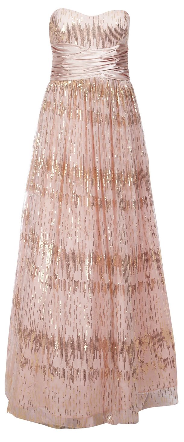 Pink And Gold Glitter Dress : Look Like A Princess 2017