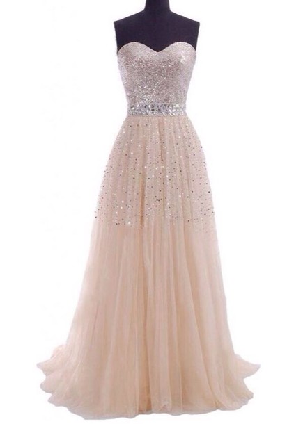 Pink Sequin Long Dress - For Beautiful Ladies