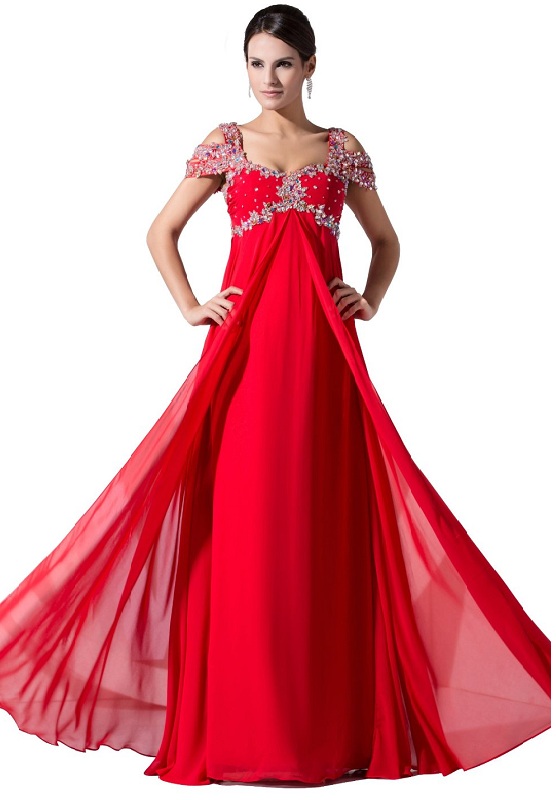 Red Cheap Bridesmaid Dresses & Fashion Forecasting 2017
