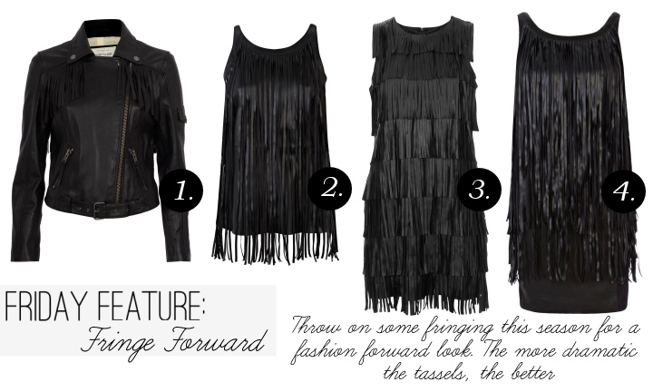 River Island Black Tassel Dress - Perfect Choices