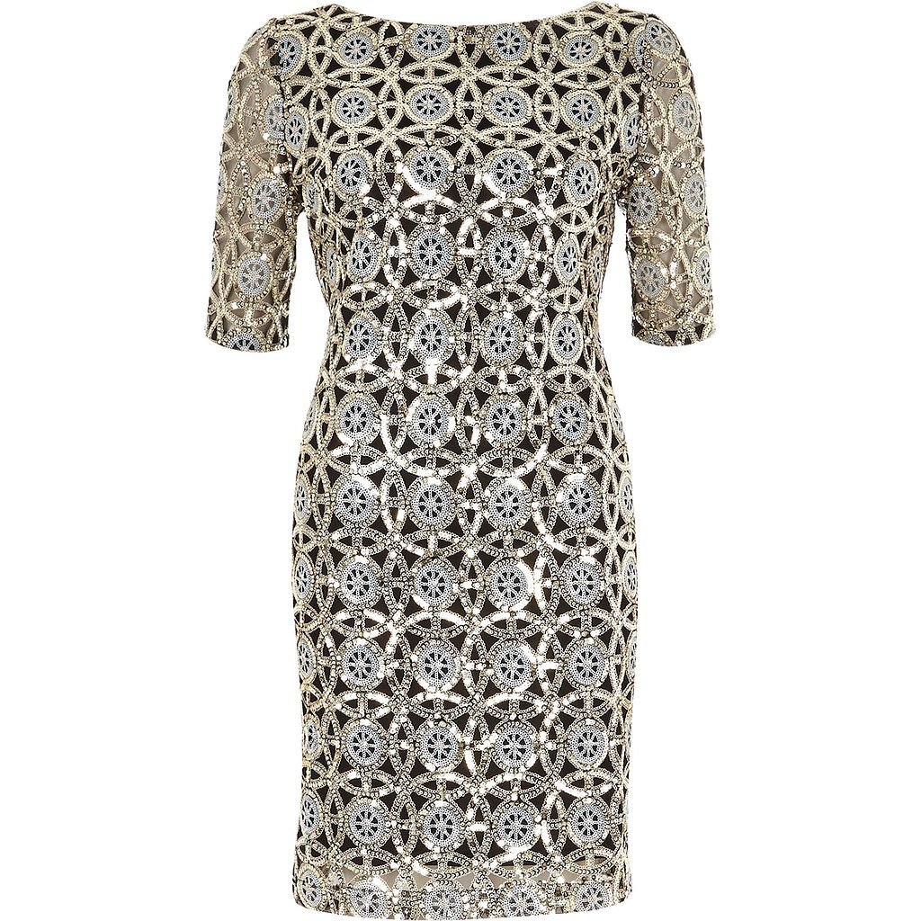 River Island Grey Sequin Dress : Special In 2017-2018