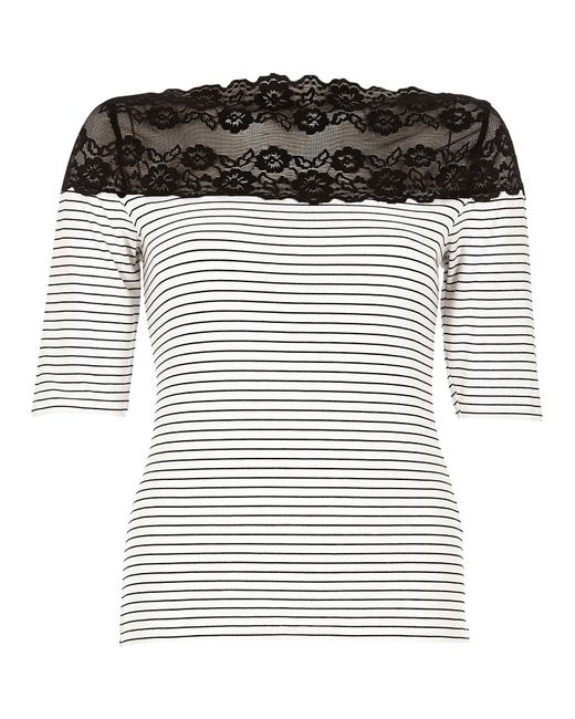 River Island Lace Bardot Dress & Make Your Evening Special
