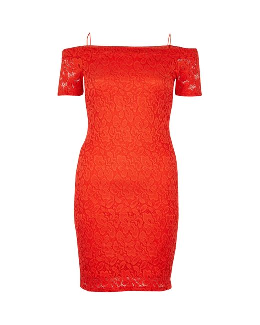 River Island Lace Bardot Dress & Make Your Evening Special