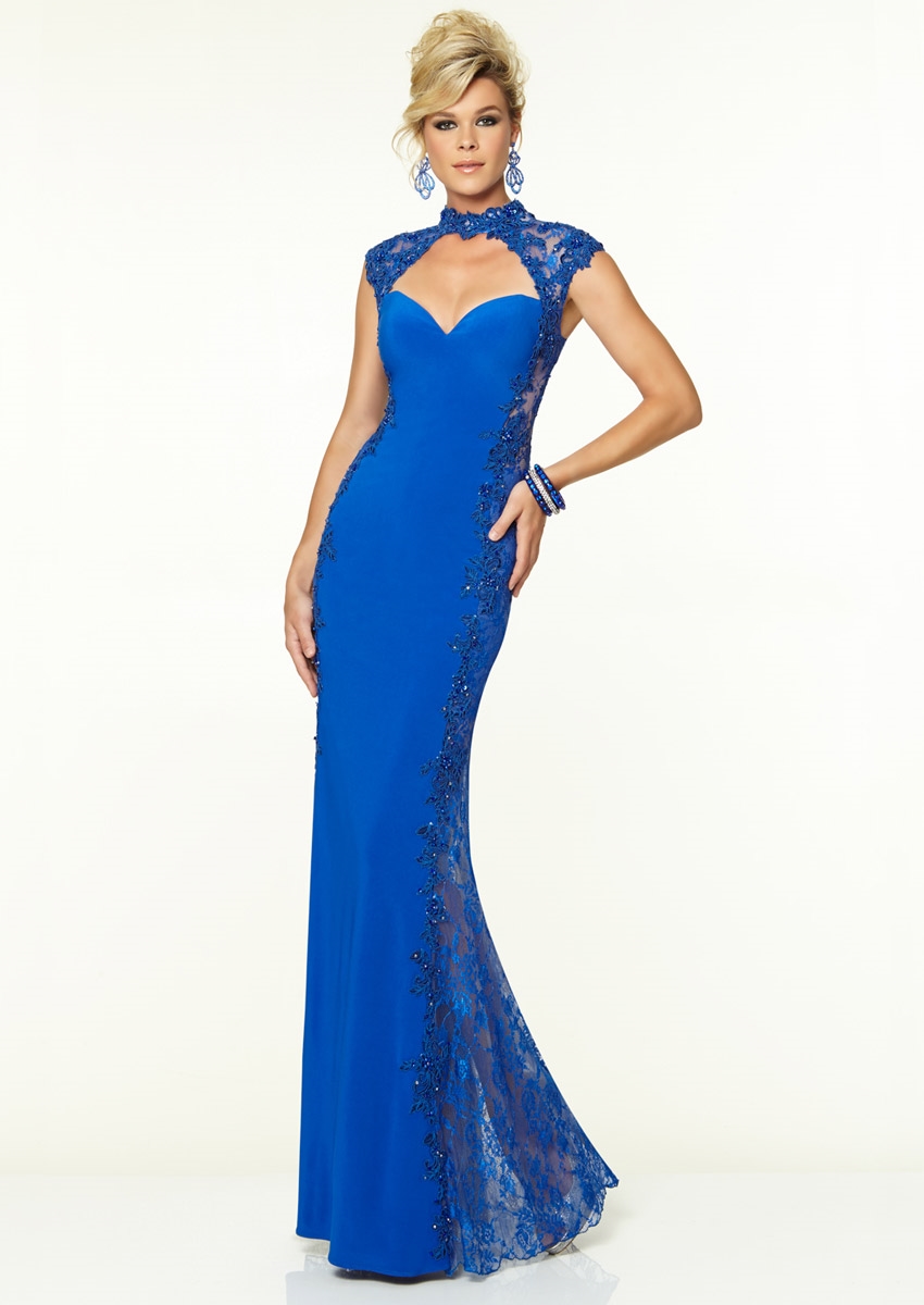 Royal Blue Backless Prom Dress : Best Choice