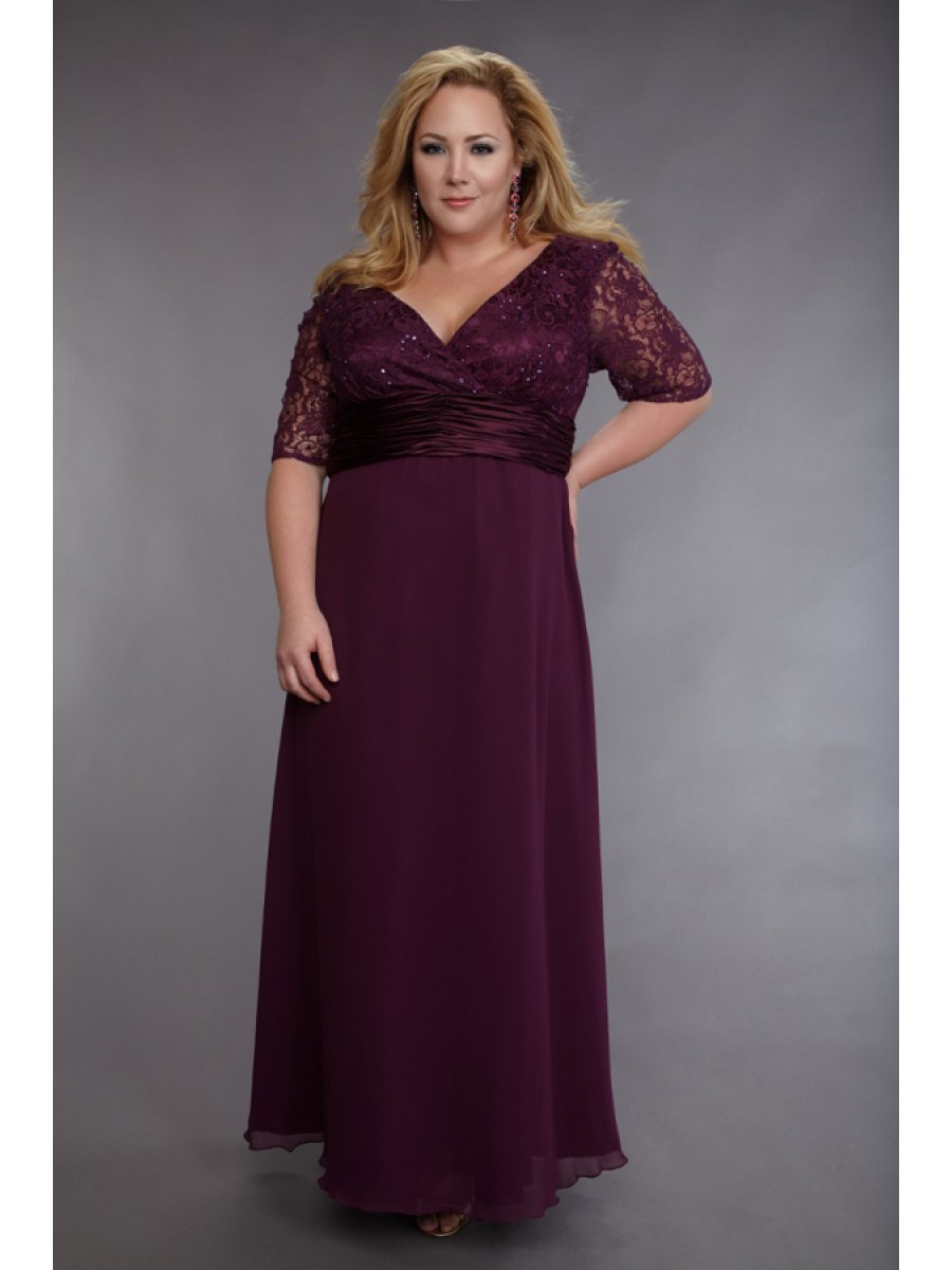 Sexy Plus Size Dresses With Sleeves - 2017-2018