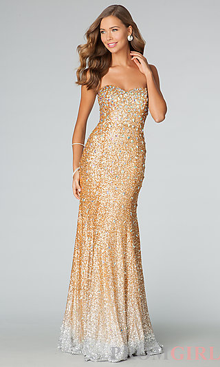 Silver And Gold Sequin Dress & Spring Style
