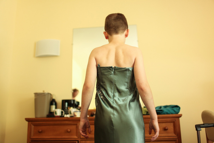Son Likes To Wear Dresses - For Beautiful Ladies