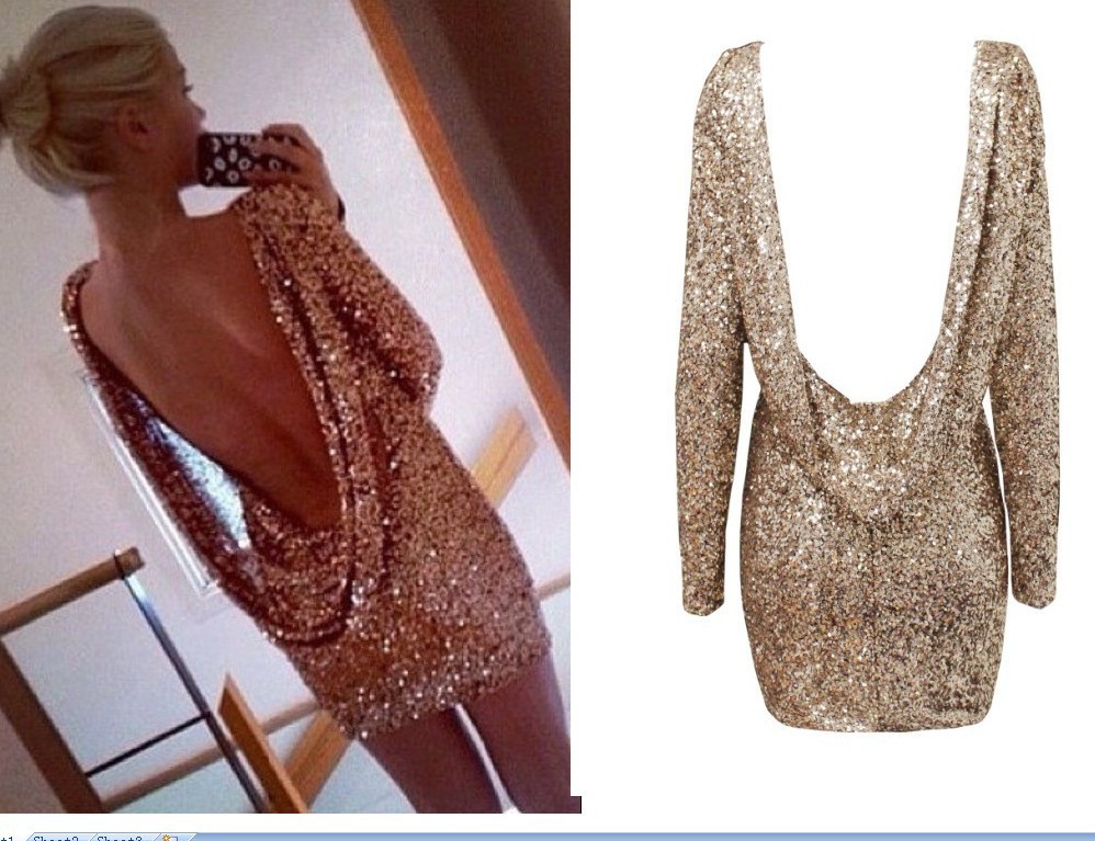 Sparkle Glitter Dress - Make Your Evening Special
