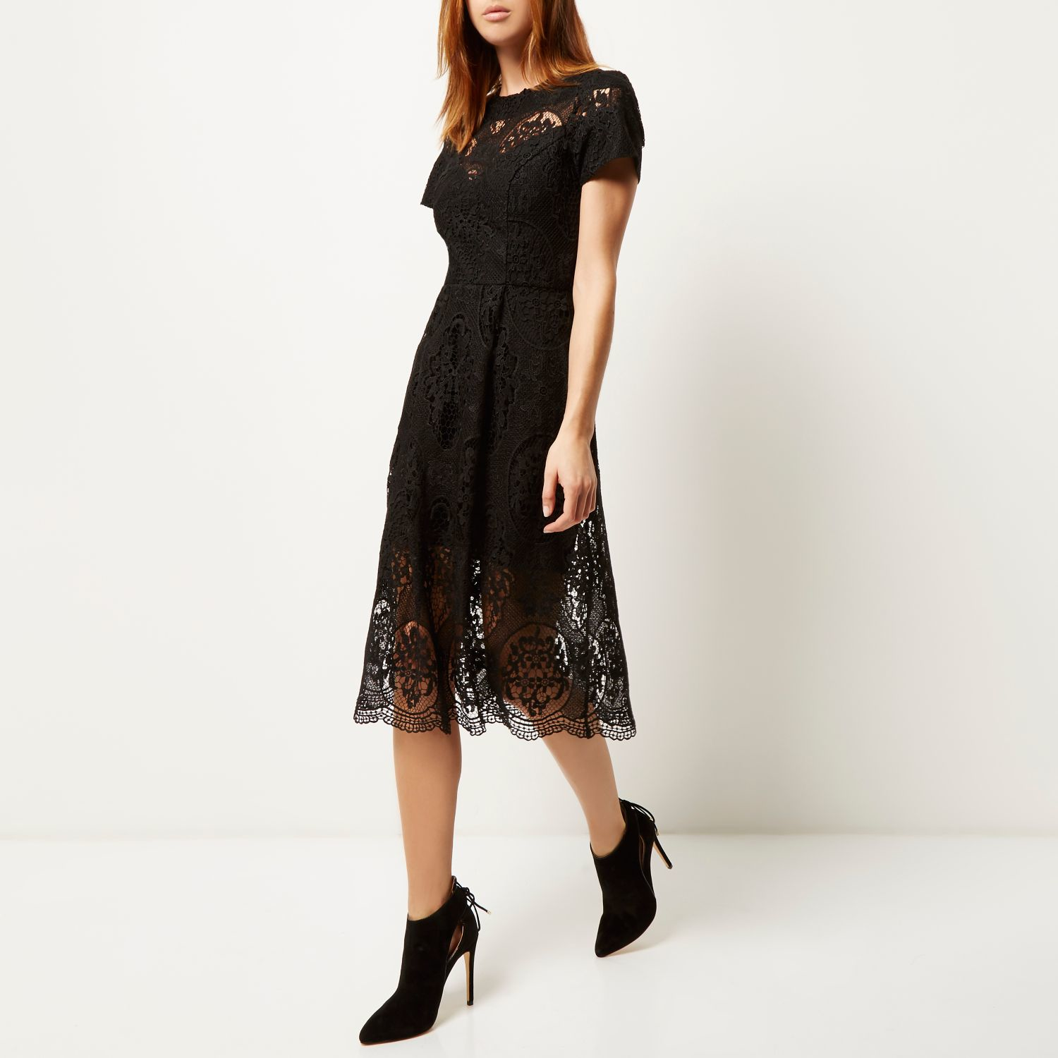 White Lace Dress River Island : How To Get Attention