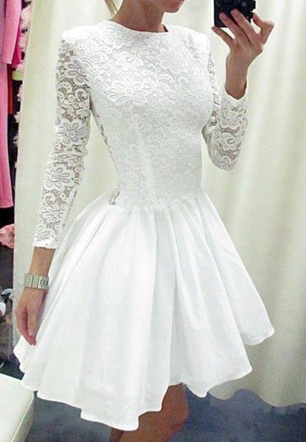 White Lace Dress Womens - 35+ Images 2017-2018
