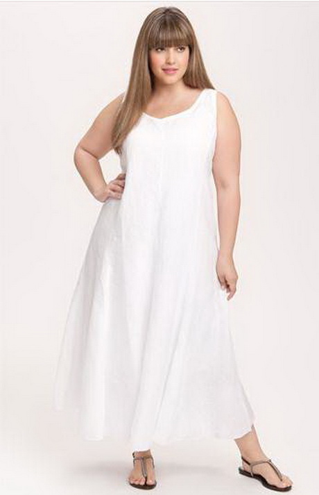 White Party Plus Size Dresses - Help You Stand Out