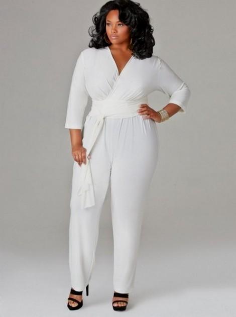 White Party Plus Size Dresses - Help You Stand Out