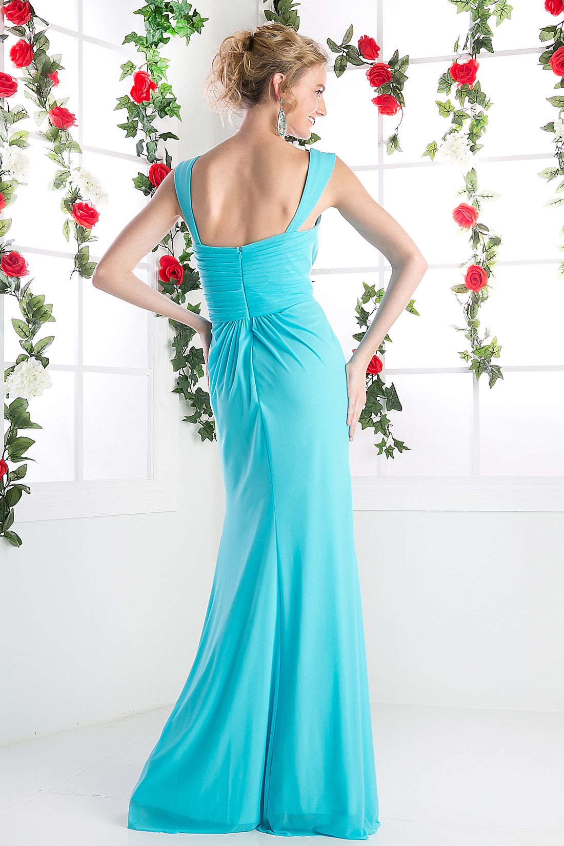 Wide Shoulder Dress - Spring Style