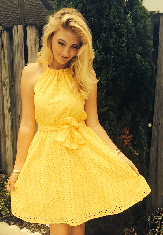 Yellow Dress Summer : How To Get Attention