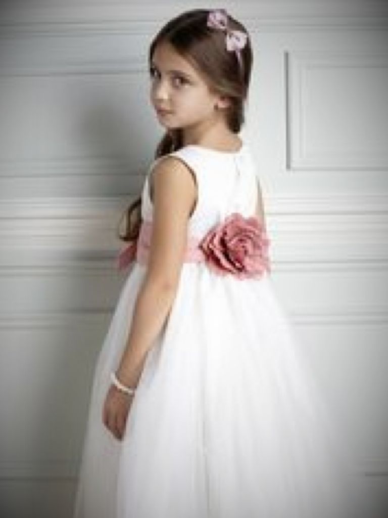 Dusky Pink Flower Girl Dress And Overview 2017